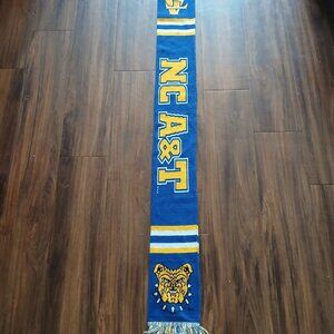NC A&T Aggies Knit Scarf – Tradition Scarves | Blue & Gold | Unisex
